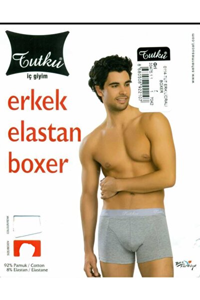 İNEBOLU TEKSTİL Tutku Erkek Boxer Elastan Likralı