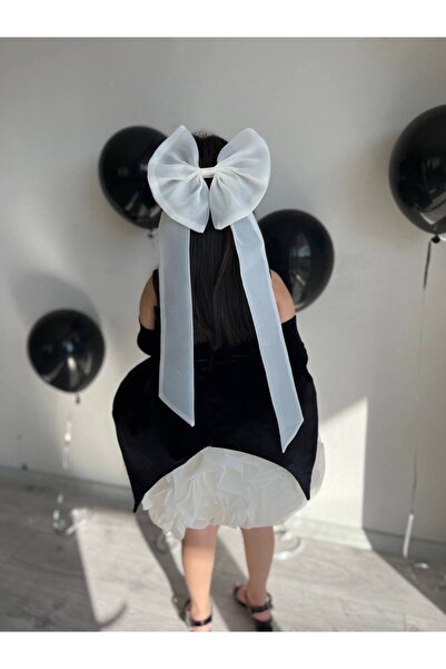 Sare Çocuk Giyim Siyah Kadife Eteği Gül Motifli Özel Tasarım Kız Çocuk Abiye ...