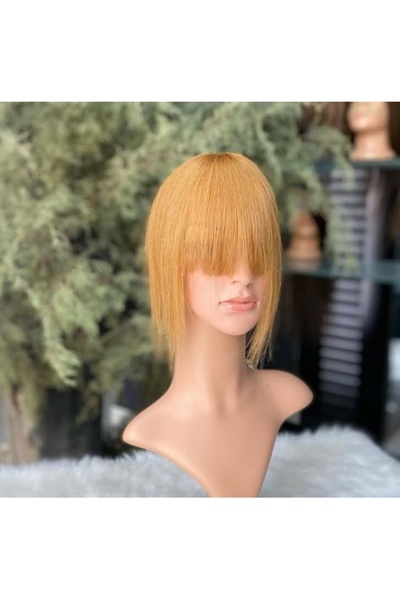 Gerçek Efsane 7/43 bakır kahküllü tepelik gerçek saç