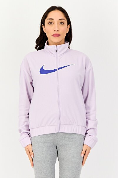 Nike Women Sportswear Fit Long Sleeve Running Jacket, Purple