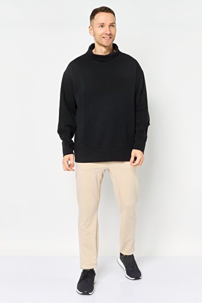 Nike Men Sportswear Fit Long Sleeve Training Sweatshirt, Black