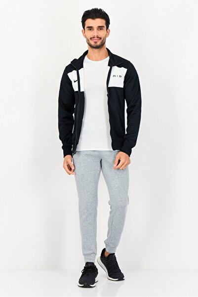 Nike Men Sportswear Fit Long Sleeve Training Track Jacket, Black