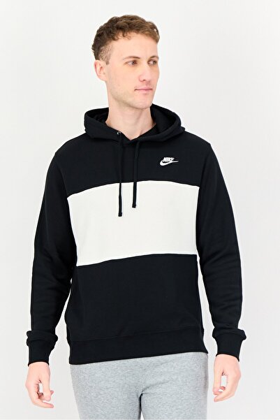 Nike Men Sportwear Fit Long Sleeve Outdoor Hoodies, Black