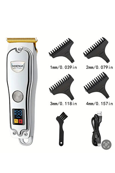 HIENA Professional Hair Trimmer & Clipper – Precision Grooming Machine, Rechargeable Beard
