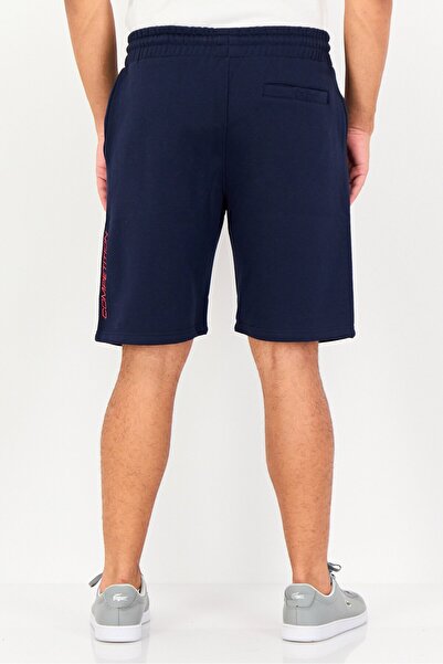 Nautica Men Embroidered Logo Basic Shorts, Navy