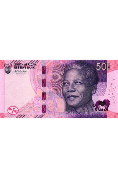 emir koleksiyon coin & paper collection Güney Afrika 2013 Yılı 50 Rand Yabanc...