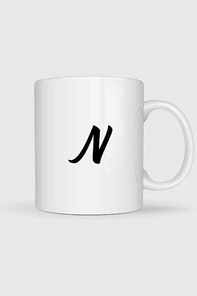 Bahriyeli Collection كوب بطبعة حرف N