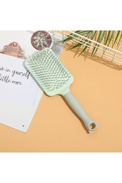 OEM OLWICK Hair Brush, Rectangular, Green