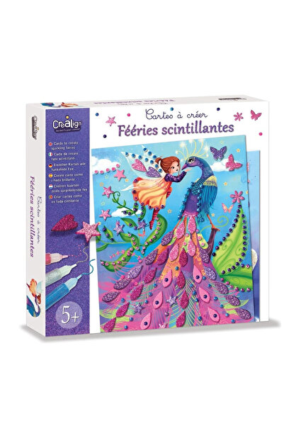 Crealign Set creativ - Mozaic luminos „Lumea zânelor”, CRÉA LIGN, 5 ani+