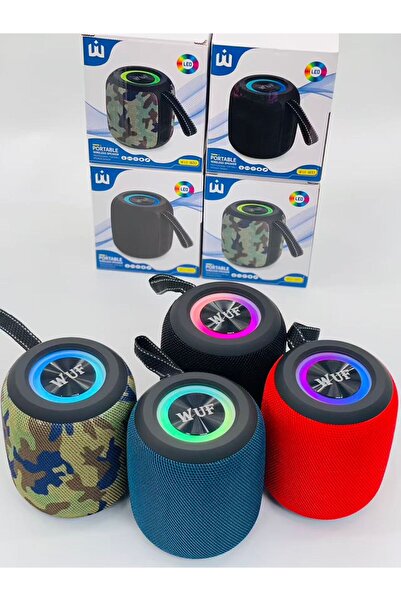 WUF RED Portable Bluetooth Speaker