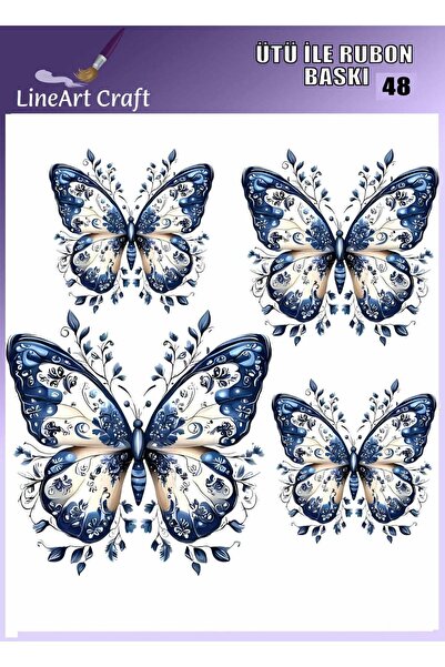 LİNEART طباعة روبون بالكي رقم: RB48-30x30 سم