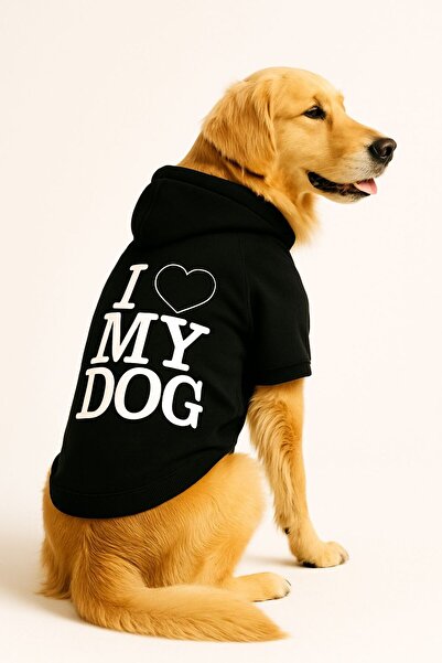 DOGİ&DOG ملابس كلاب كبيرة الحجم من بلاك لوف ماي دوج (11-45 كجم)