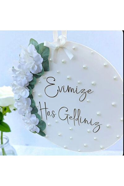 Gökçem hediyelik Kapı süsü evimize hoşgeldiniz