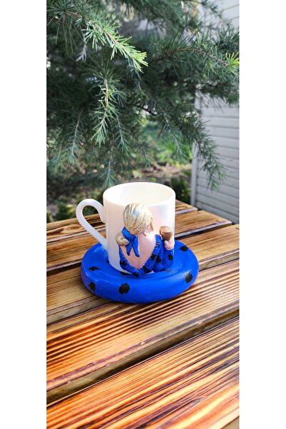 e&e süs dükkanı Özel tasarım hediyelik sunumluk kahve fincanı