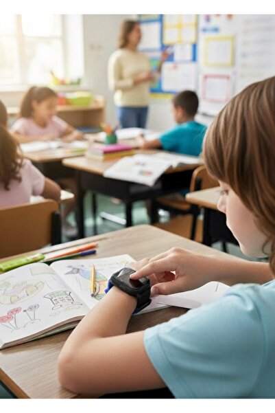 Ontoloji Çocuk Akıllı Saat Kameralı Sim Kart Takılabilir Akıllı Çocuk Saati (...