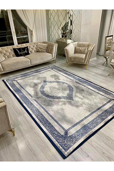 LİMAY غطاء سجاد - قابل للغسل - عملي - قماش مخملي - ديكور - حجم كبير 300 سم × 400 سم 12 متر مربع