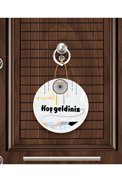 M&H Quality زخرفة باب من الخشب المضغوط مع عبارة 'أضف الفرح إلى منزلك' |   22....