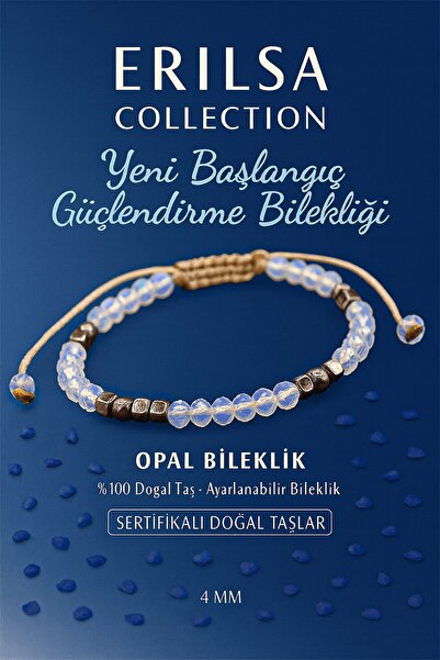 Erilsa سوار الطاقة المعتمد للبداية الجديدة - حجر الأوبال والتيراهيرتز الطبيعي...