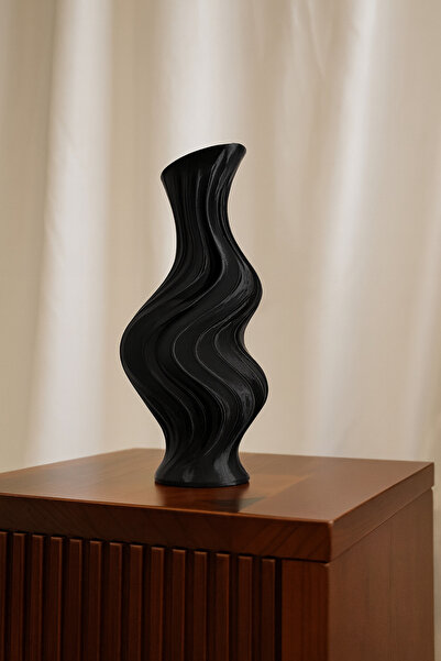 MEAS Spiral formda benzersiz soyut tasarımlı biblo