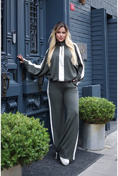 By Pommes Life Garni Detailed Tie-Up Zippered Oversized Piece Set