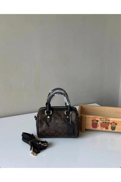 gül sezgin butik Women's Black Mini Rowan Speedy Hand Shoulder Bag