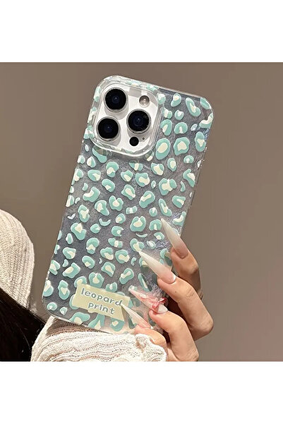 FİŞNEİLETİŞİM حافظة بنمط الفهد متوافقة مع هاتف آيفون 16 بروماكس