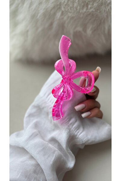 YOYYO Šareni model kopče sa mašnom i zakopčom Šareni ženski kopča za kosu