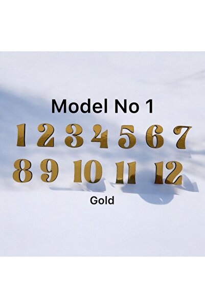 Pelince Ahşap Kontraplak Lazer Kesim Duvar Saati Aksesuarı Rakam Sayı Seti - ...