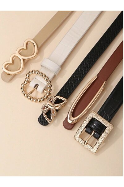 Inovius Set 5 curele reglabile pentru femei, piele ecologica - 840700