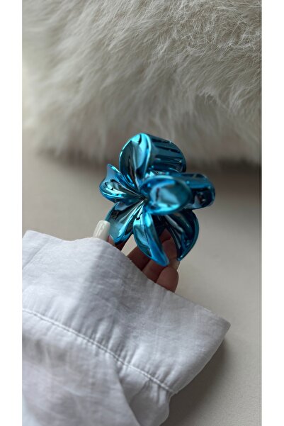 YOYYO Women's Lotus Metallic Buckle Colorful Latch Buckle Hair Accessories Colorful Model