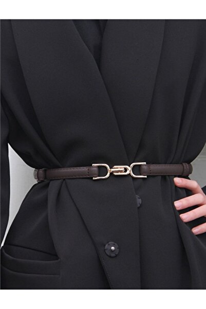 Inovius Curea subtire maro- pentru talie - 244507