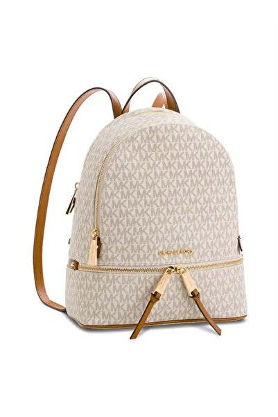 Michael Michael Kors Rhea Zip Backpack 30S7GEZB1B Beige