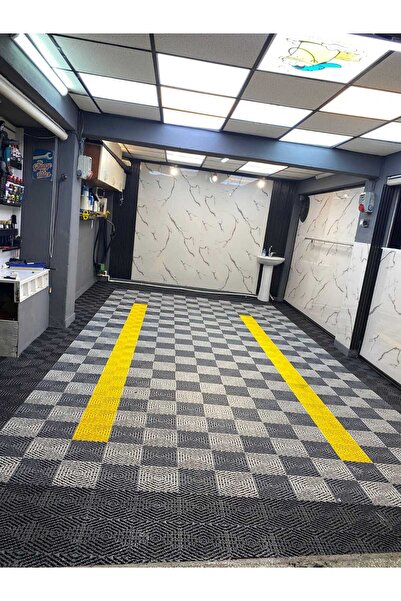 FloorMaster FLOOR MASTER PLASTİK KİLİTLİ OTO YIKAMA VE ZEMİN KAPLAMA 50M2 İST...