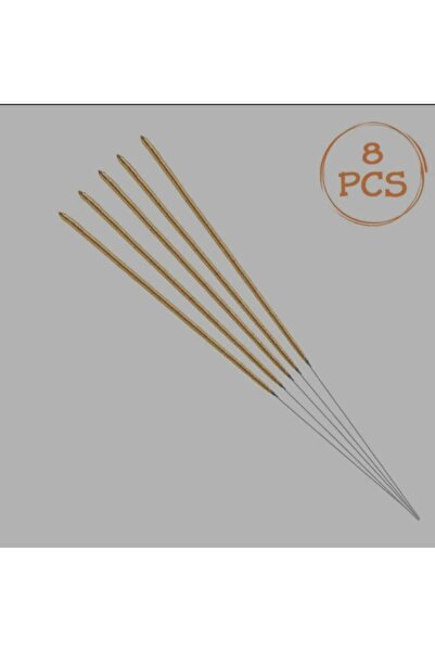 OEM Sparkler Sticks / Fireworks Set Gold Color 24cm - 8pcs