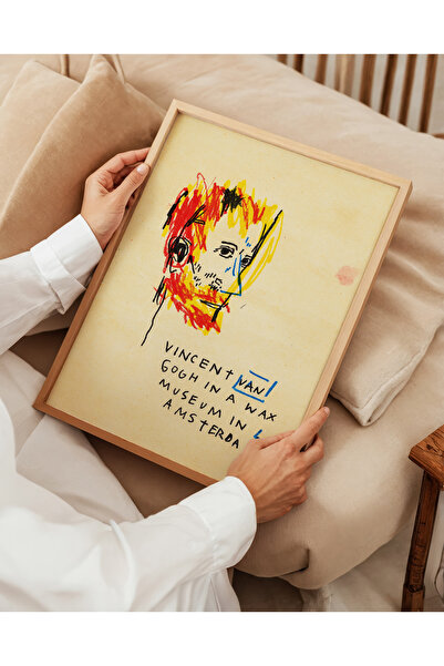 ARTHOUSECOLLECTIVE Jean-Michel Basquiat Poster - Painting Dimensions Frameless Poster