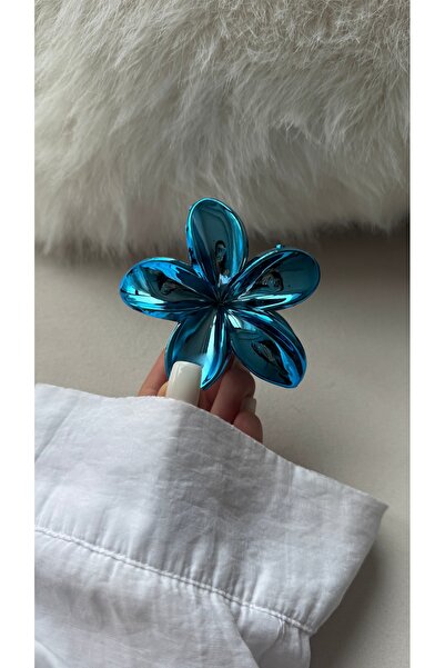 YOYYO Women's Lotus Metallic Buckle Colorful Latch Buckle Hair Accessories Colorful Model