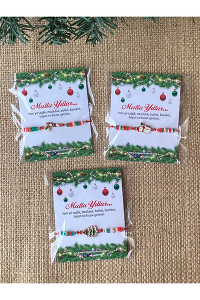 Hepsi Enteresan Triple New Year Bracelet, New Year Gift