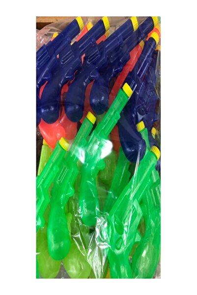 TOYSTAR Sıkmalı Plastik Su Tabancası,Eski Bakkal Oyuncağı Nostalji 24 Adet