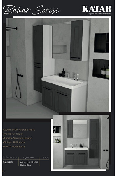 KATAR BANYO Banyo Dolabı fabrika satış mağazası Katar Yapı