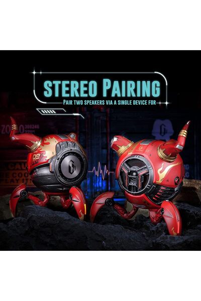 Gravastar G1 PRO_AUR Mars Pro Bluetooth Speaker Aurochs Red