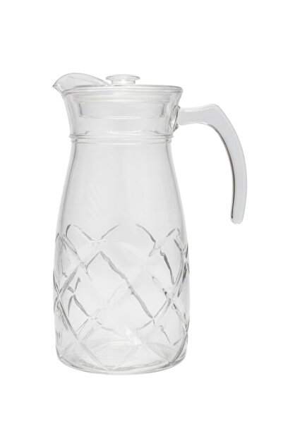 Urbanza Premium Glass Jug with 6 Drinking Glasses Set for Water, Juice & Home Serving – Durable & Elegant