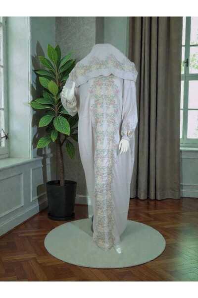 lamsat fn 🌸 A soft and comfortable prayer sheet with elegant embroidery that adds a touch of femininity and elegance 🌸