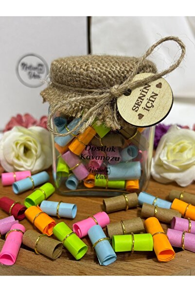 NotunVar Dostluk Kavanozu-Renkli