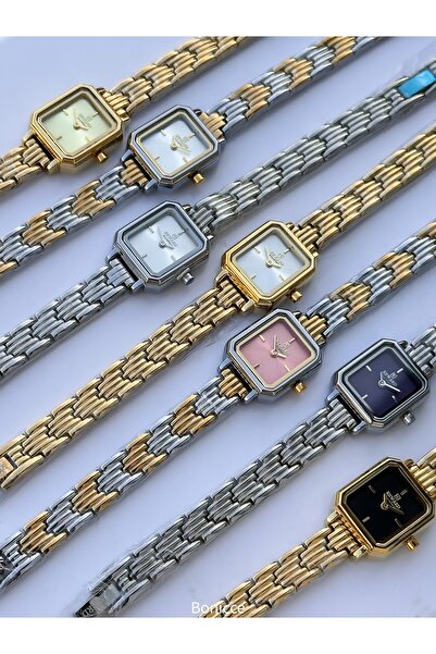 Reward Minimal Case, White Dial, Silver Steel Band, Women's Wristwatch, Bracelet Gift