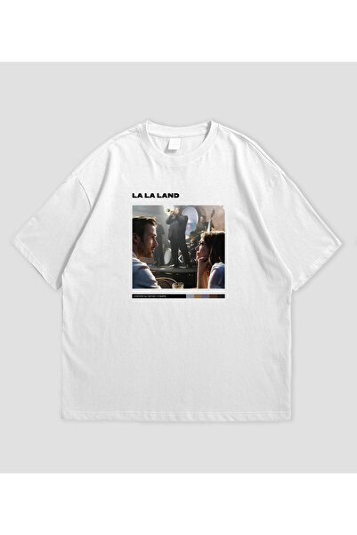 SVART WEAR Ταινία La La Land με τύπωμα oversized Unisex T-Shirt