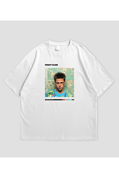 SVART WEAR Fight Club 2 Movie Printed Oversized Unisex T-Shirt