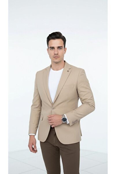 Plus Scorpion Ανδρικό μπουφάν εφαρμοστό Blazer – Αθλητικό & Κλασικό Συνδυασμό με ένα κουμπί