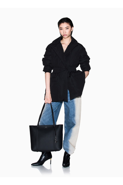 Armani Exchange Siyah Kadın Standart Mont XW000669