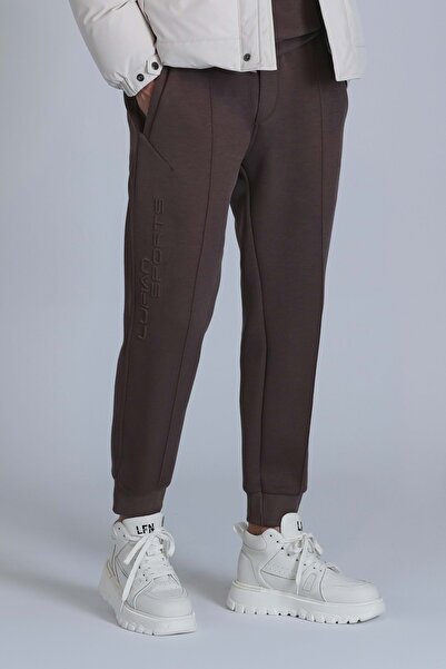 Lufian 112050053 Darel Men's Sweatpants Brown
