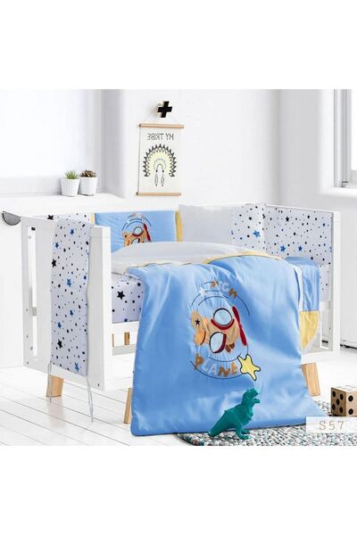 Reiashn Venus baby bedding set (baby crib) - blue